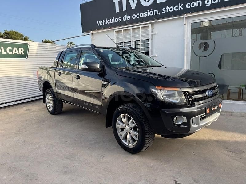 Usado Ford Ranger Wildtrack 200 CV (147 kW) 2015 Negro Pickup/Camioneta