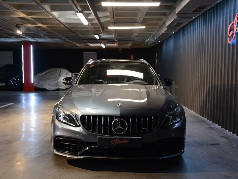 Usado Mercedes C63S AMG 510 CV (375 kW) 2019 Gris / plata Familiar