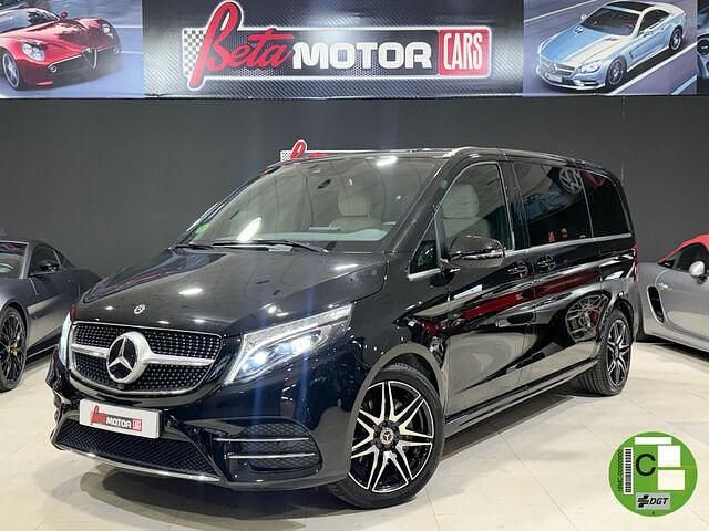 Negro Usado 2019 Mercedes V250 Avantgarde Monovolumen | 51.990 € (Un poco caro) - Imagen 1/4