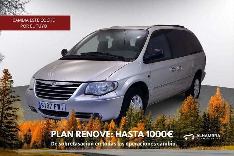 Verde Usado 2008 Chrysler Voyager Limited Monovolumen | 7990 € (Precio justo) - Imagen 1/4
