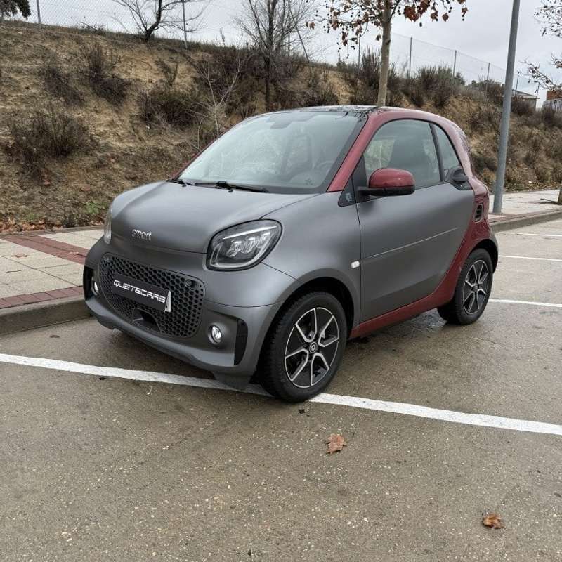 Gris Usado 2021 Smart ForTwo Electric Drive Descapotable | 15.990 € (Super precio) - Imagen 1/4