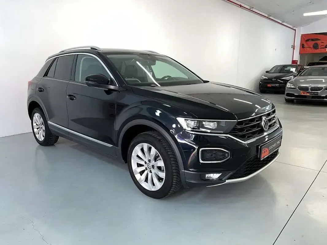 Usado VW T-Roc Sport 150 CV (110 kW) 2019 Negro SUV