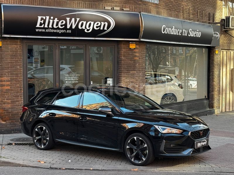 Negro Usado 2021 Cupra Leon Familiar | 25.990 € (Precio justo) - Imagen 1/4