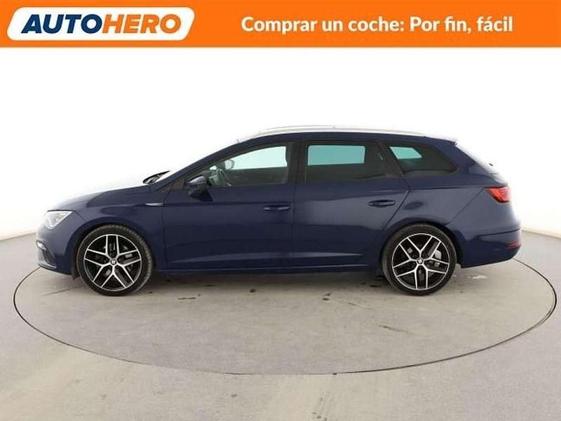 Usado Seat Leon FR 190 CV (139 kW) 2019 Azul Familiar