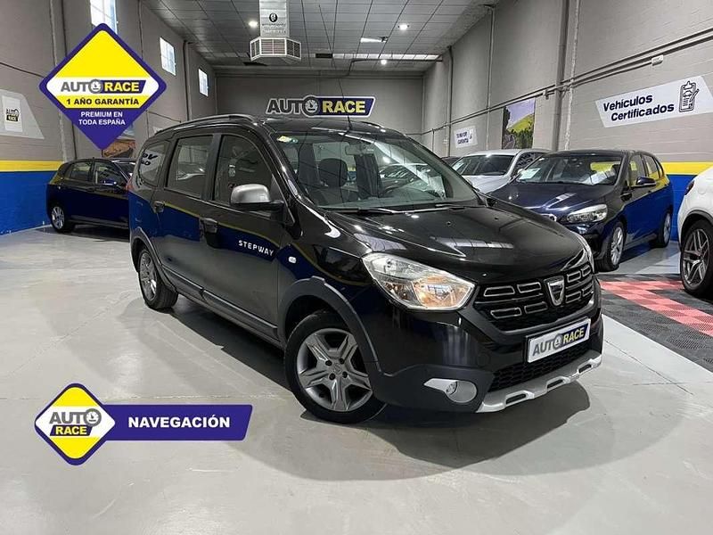 Negro Usado 2018 Dacia Lodgy Lauréate Monovolumen | 10.900 € (Precio justo) - Imagen 1/3