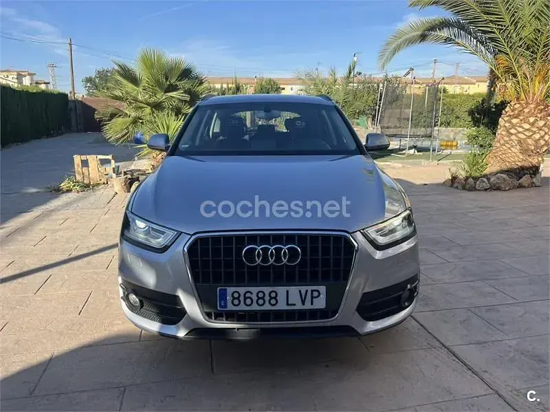 Usado Audi Q3 Attraction 140 CV (102 kW) 2014 Gris / plata SUV