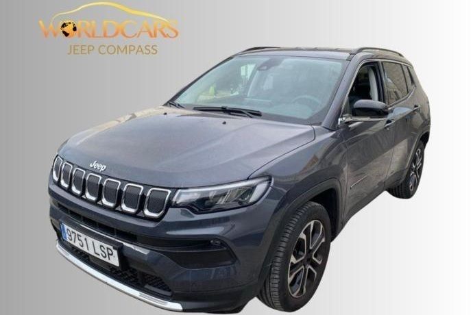 Gris Usado 2021 Jeep Compass 80th Anniversary SUV | 22.775 € (Precio justo) - Imagen 1/4
