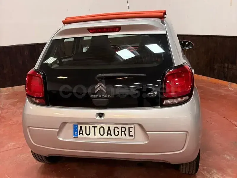 Usado Citroën C1 PureTech 82 CV (60 kW) 2014 Gris / plata Utilitario
