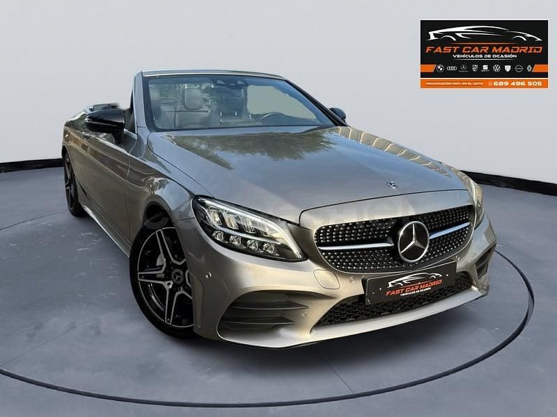 Używany Mercedes C200 184 KM (135 kW) 2020 Beżowy Kabriolet