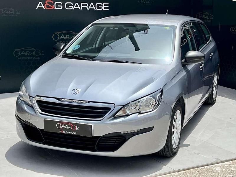 Usado Peugeot 308 SW Access 99 CV (72 kW) 2016 Gris Familiar