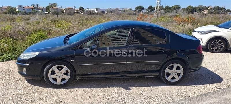 Usado Peugeot 407 Sport 110 CV (80 kW) 2007 Negro Berlina