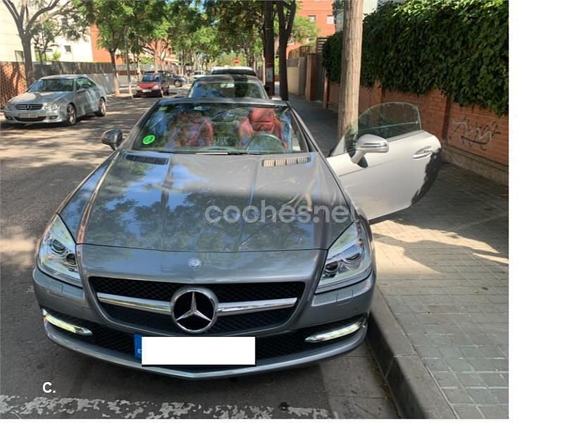 Usado Mercedes SLK250 204 CV (150 kW) 2012 Gris / plata Descapotable