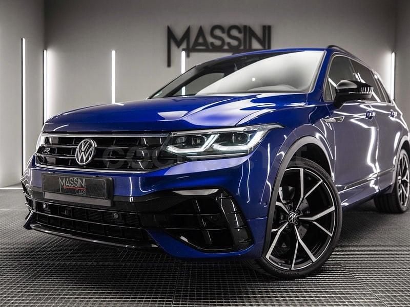 Usado VW Tiguan R 320 CV (235 kW) 2021 Azul SUV