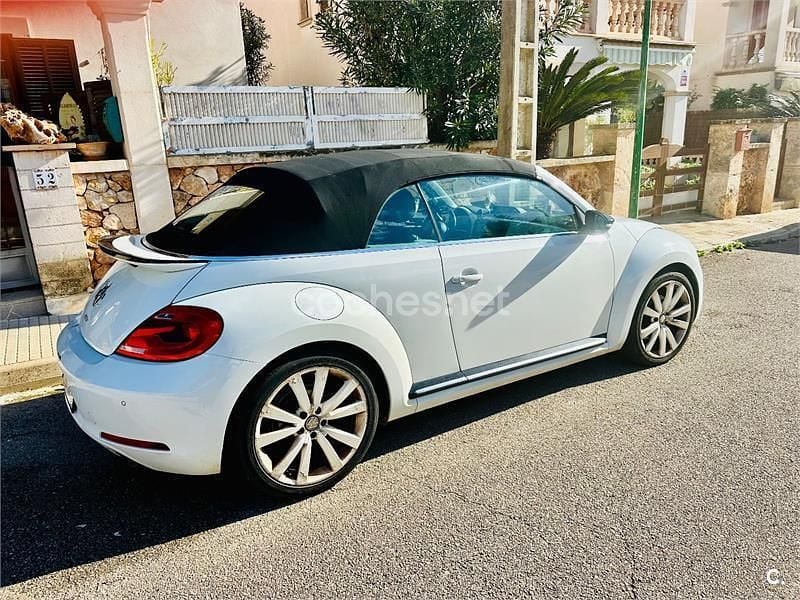 Blanco Usado 2014 VW Beetle R-line Descapotable | 15.500 € (Buen precio) - Imagen 1/4