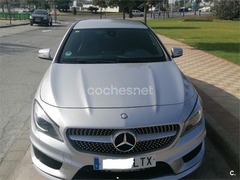 Occasion Mercedes CLA200 AMG line 136 PK (100 kW) 2015 Grijs Sedan