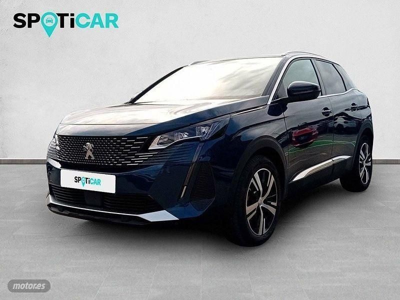 Azul Usado 2021 Peugeot 3008 GT SUV | 21.900 € (Caro) - Imagen 1/4