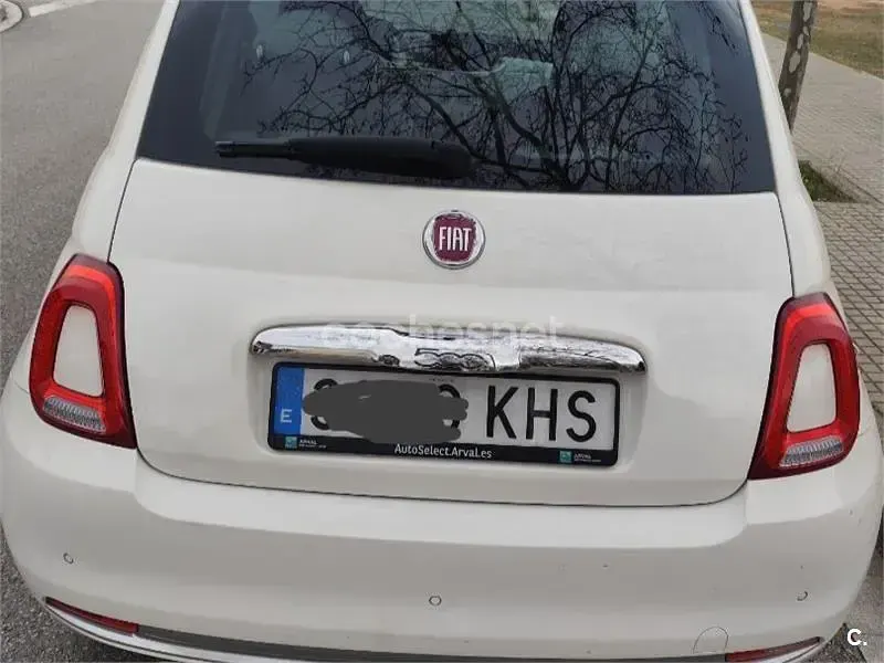 Usado Fiat 500 Mirror 69 CV (50 kW) 2018 Blanco Berlina