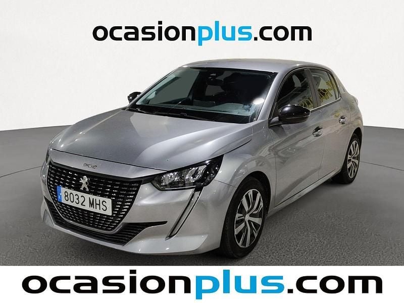Gris Usado 2023 Peugeot 208 Active Utilitario | 11.810 € (Buen precio) - Imagen 1/4