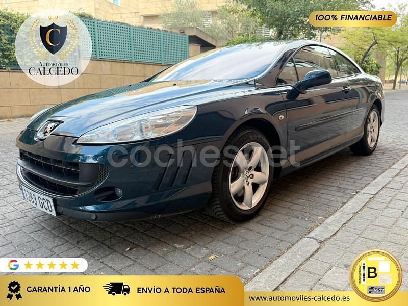 Azul Usado 2008 Peugeot 407 Coupe Coupe | 6499 € (Precio justo) - Imagen 1/4
