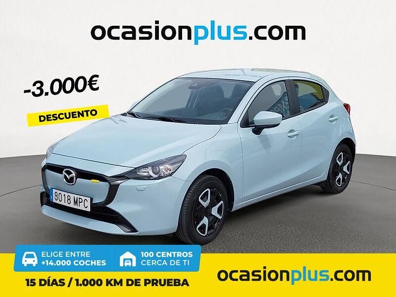 Blanco Usado 2024 Mazda 2 Center-Line Berlina | 18.200 € (Caro) - Imagen 1/4