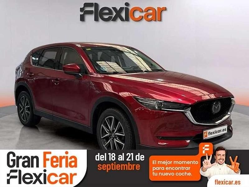 Rojo Usado 2018 Mazda CX-5 Signature SUV | 24.090 € (Precio justo) - Imagen 1/4