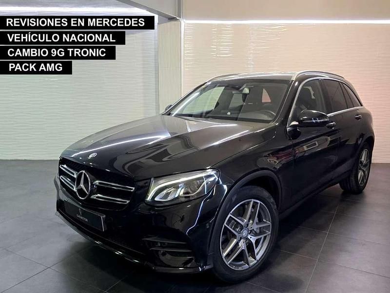 Negro Usado 2016 Mercedes GLC250 AMG line SUV | 25.490 € (Super precio) - Imagen 1/4