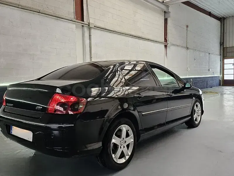 Usado Peugeot 407 Premium 136 CV (100 kW) 2008 Negro Berlina