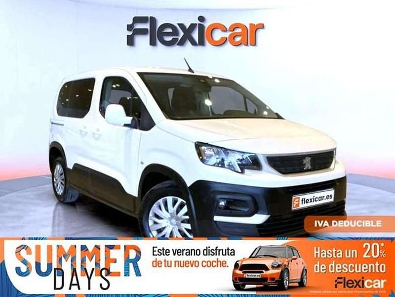 Blanco Usado 2020 Peugeot Rifter Active Monovolumen | 16.390 € (Precio justo) - Imagen 1/4