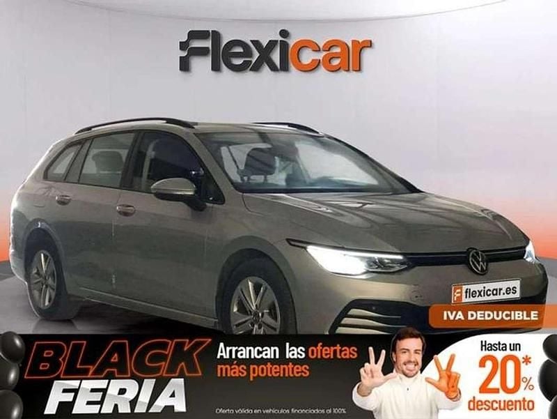 Gris Usado 2021 VW Golf VIII Familiar | 16.290 € (Precio justo) - Imagen 1/4