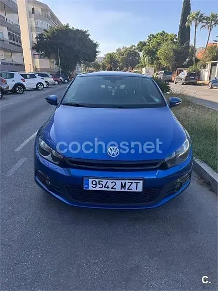 Usado VW Scirocco 210 CV (154 kW) 2012 Azul Coupe
