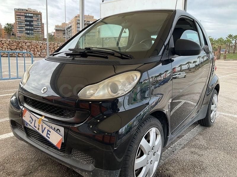Usado Smart ForTwo Cabrio Pure 45 CV (33 kW) 2008 Negro Descapotable