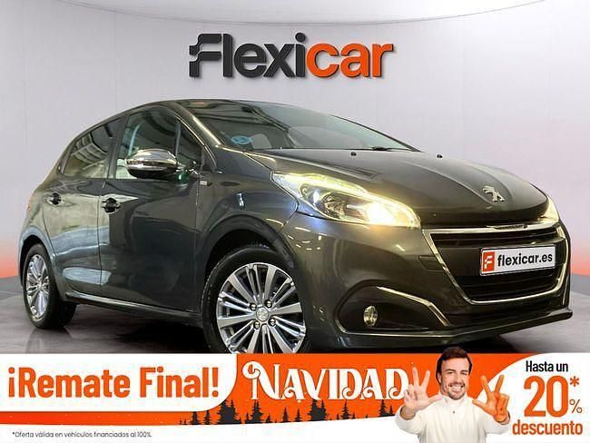 Usado Peugeot 208 Allure 82 CV (60 kW) 2017 Gris Utilitario