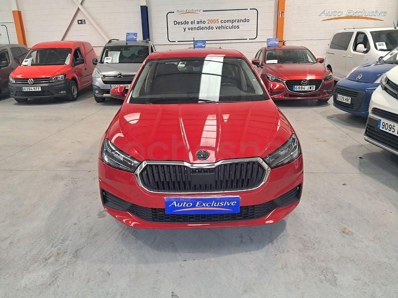 Usado Skoda Fabia Ambition 95 HP (69 kW) 2021 Vermelho Sedan