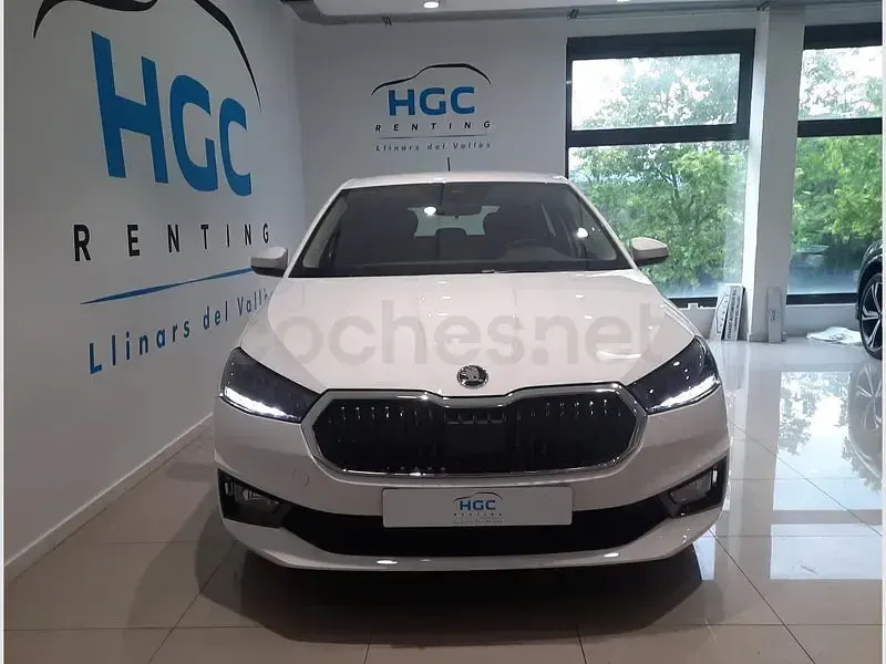 Usado Skoda Fabia Ambition 110 CV (80 kW) 2024 Blanco Utilitario