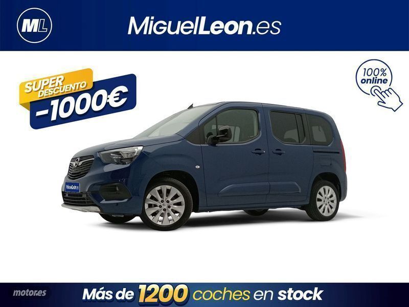 Azul Usado 2022 Opel Combo Edition Monovolumen | 19.985 € (Caro) - Imagen 1/3