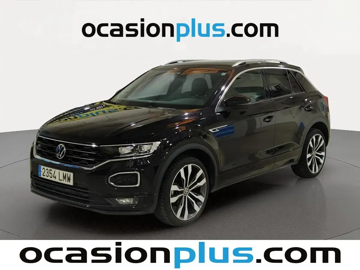 Usado VW T-Roc Sportline 150 CV (110 kW) 2021 Negro SUV