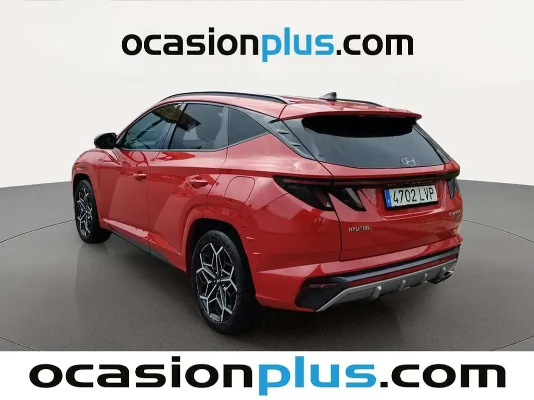 Usado Hyundai Tucson N Line 150 CV (110 kW) 2021 Rojo SUV