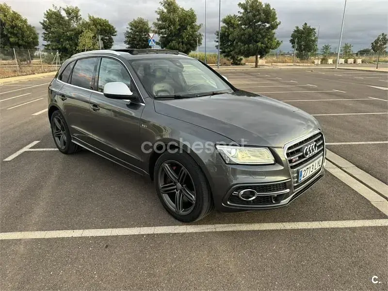 Usado Audi SQ5 313 CV (230 kW) 2014 Gris / plata SUV