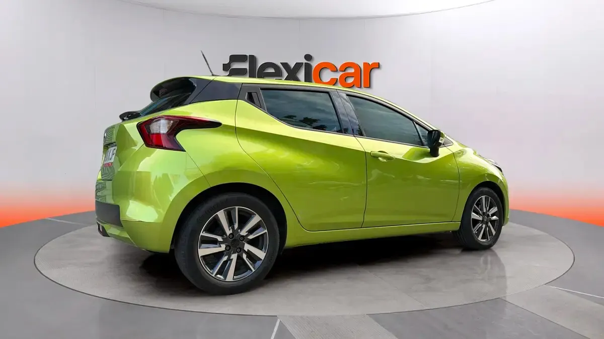 Usado Nissan Micra Acenta 71 CV (52 kW) 2018 Verde Utilitario