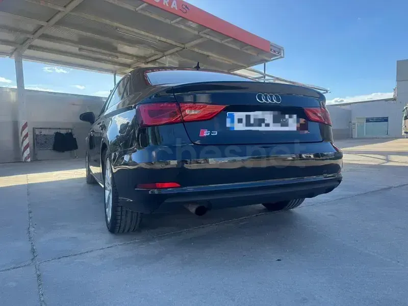 Usado Audi A3 Advanced 110 CV (80 kW) 2015 Negro Berlina