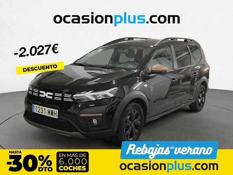 Negro Usado 2024 Dacia Jogger Extreme Familiar | 22.300 € (Un poco caro) - Imagen 1/4