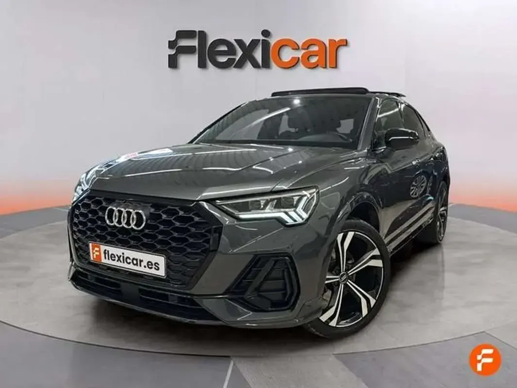 Usado Audi Q3 150 CV (110 kW) 2020 Gris SUV