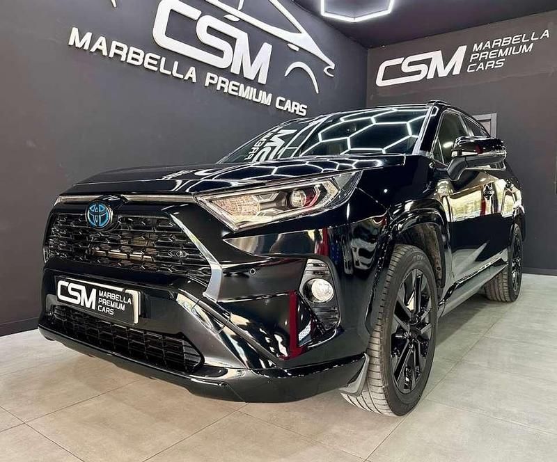 Usado Toyota RAV4 Hybrid Edition 218 CV (160 kW) 2021 Negro SUV