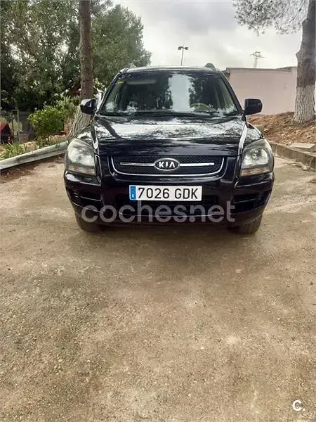 Usado Kia Sportage 140 CV (102 kW) 2008 Negro SUV