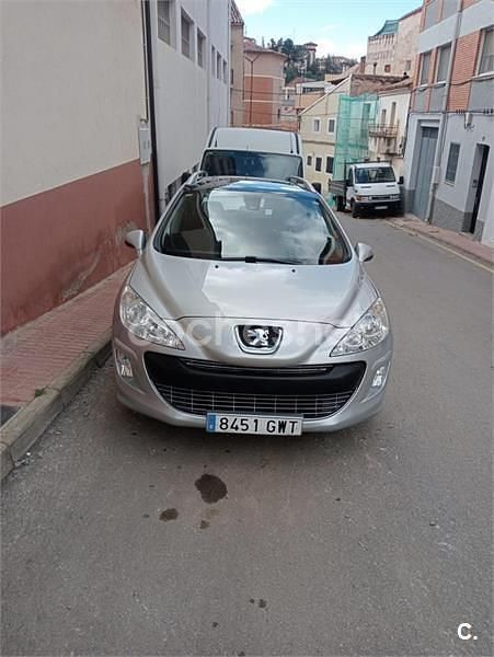 Usado Peugeot 308 SW Sport 110 CV (80 kW) 2010 Gris / plata Familiar