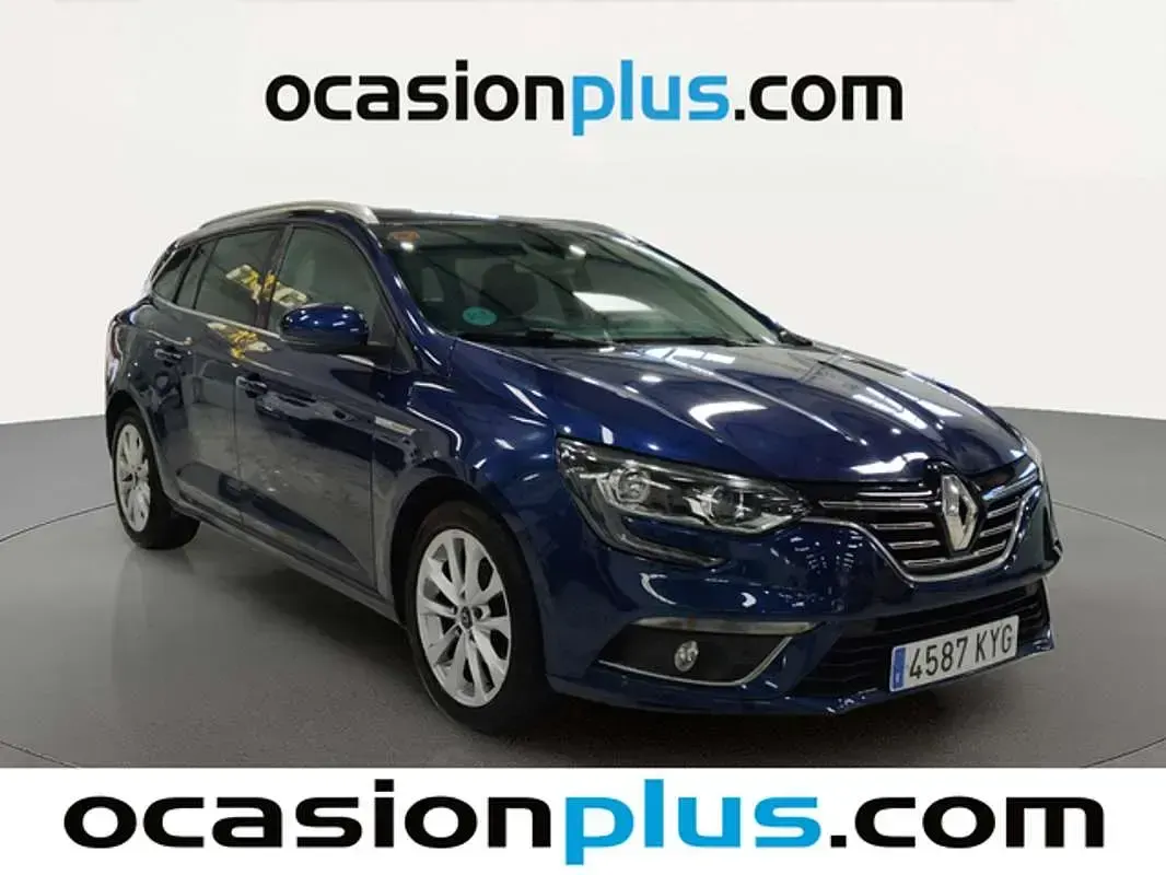 Używany Renault Mégane GrandTour Zen 140 KM (102 kW) 2019 Niebieski Kombi
