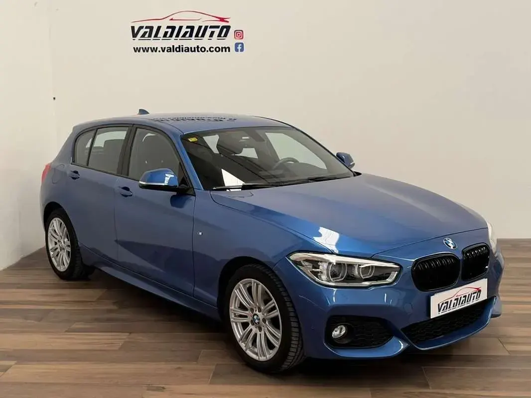 Usado BMW 120 177 CV (130 kW) 2015 Azul Utilitario
