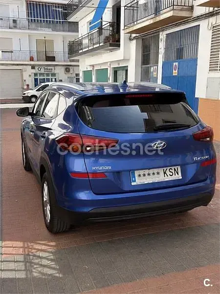 Usado Hyundai Tucson 132 CV (97 kW) 2018 Azul SUV