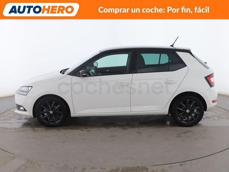Usado Skoda Fabia Ambition 95 CV (69 kW) 2021 Blanco Berlina