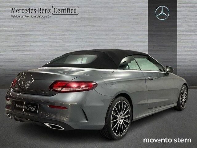 Usado Mercedes C220 194 CV (142 kW) 2020 Gris Descapotable